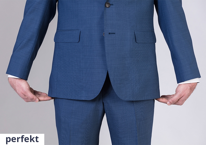 So sitzt Ihr Anzug wirklich wie angegossen!