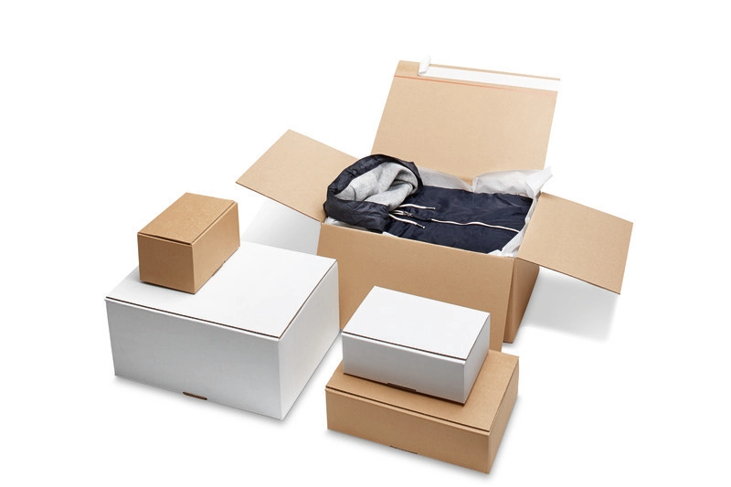 Scatole di cartone automontanti flow con chiusura rapida