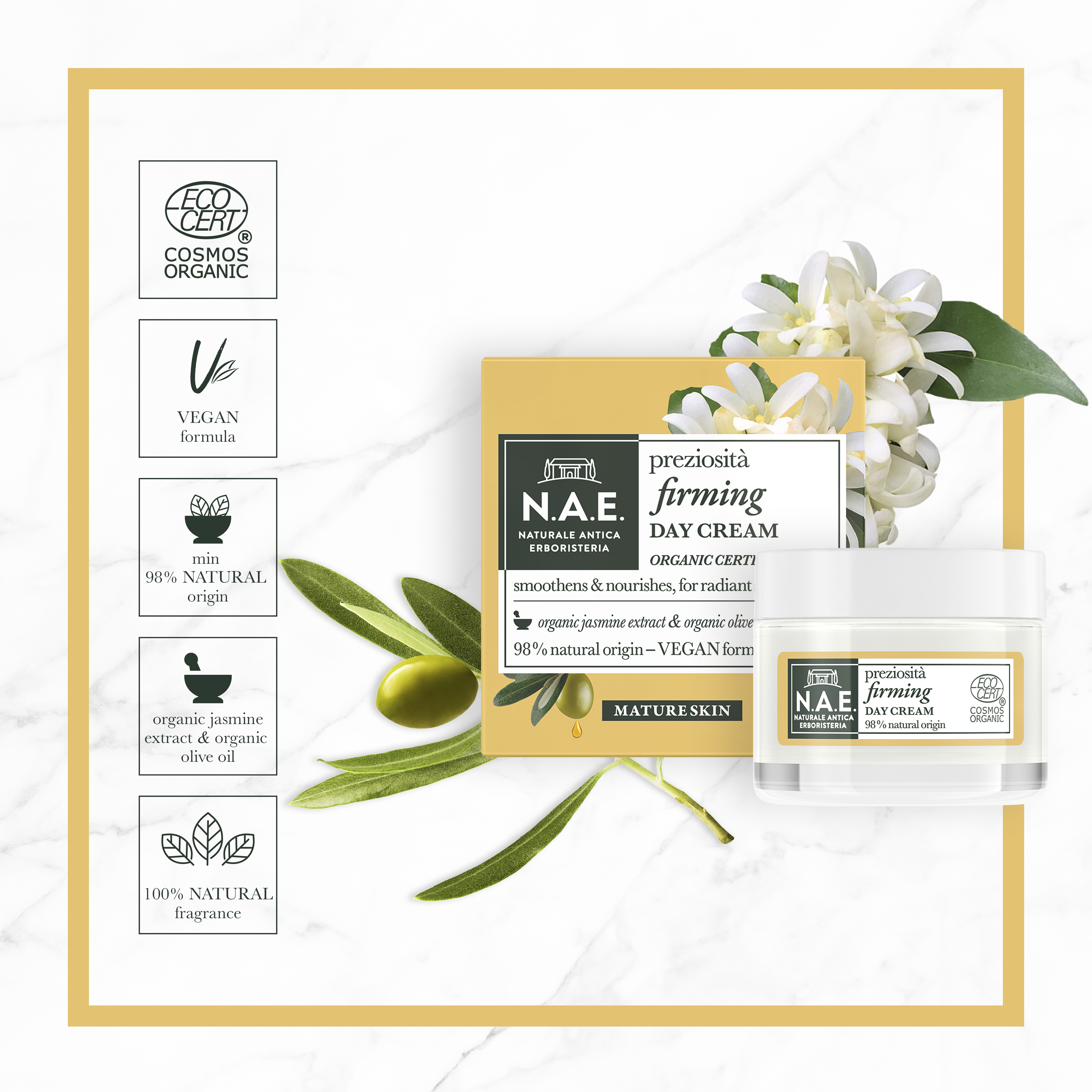 cosmos natural moisturizing day cream