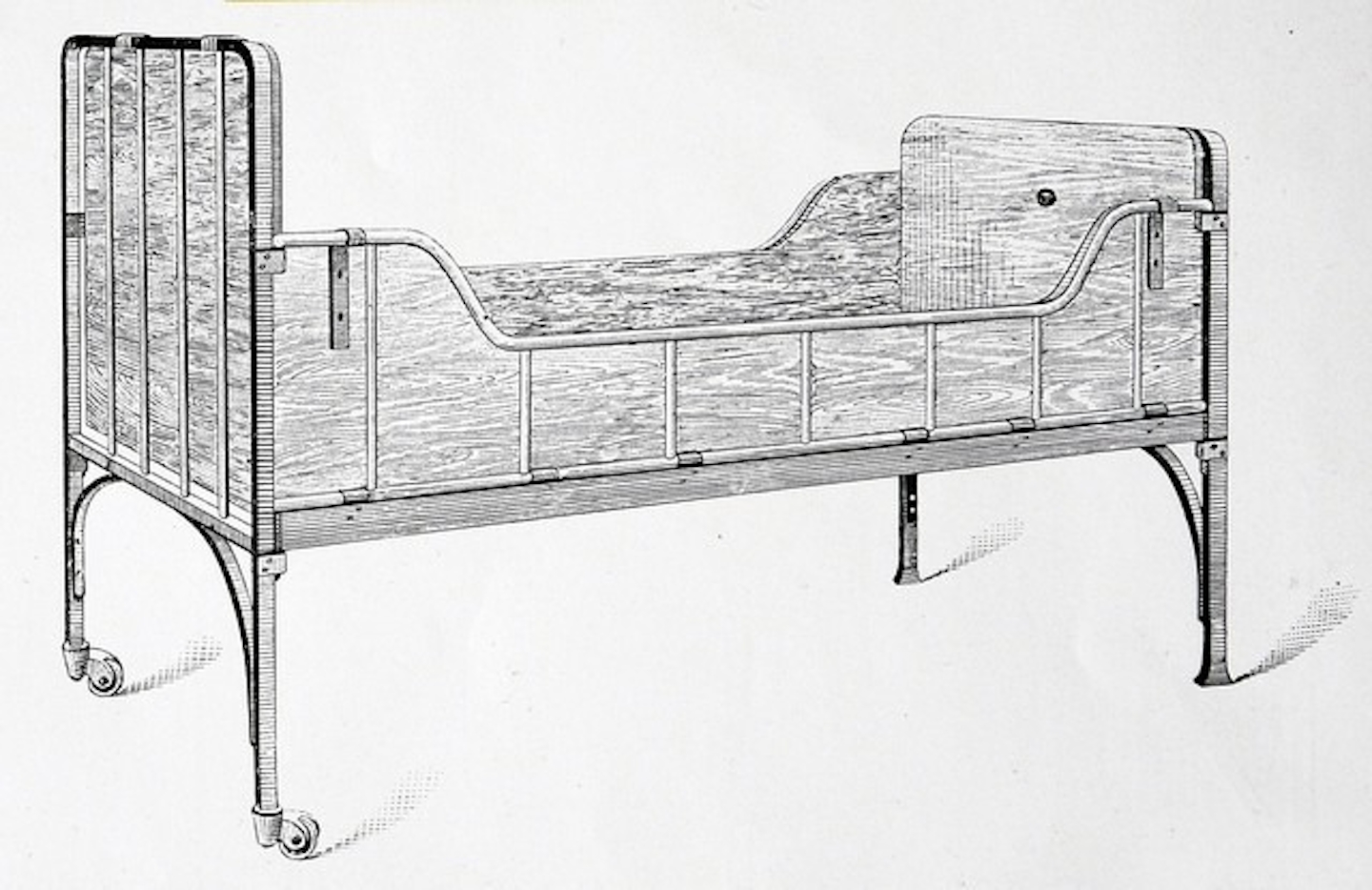 Auping Krankenhaus Bett Nr. 17