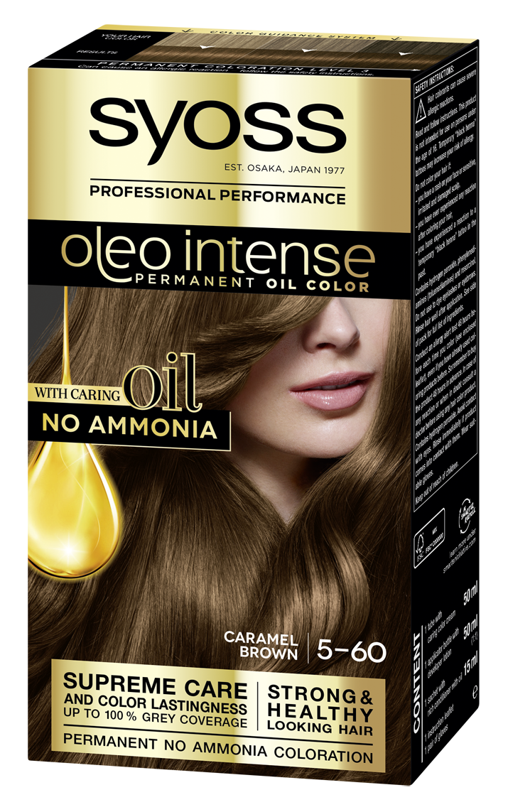 Syoss Oleo Intense Caramel Brown 5 60