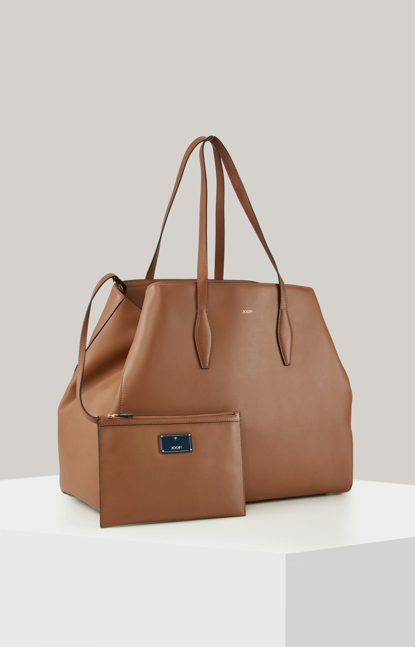 Shopper Sofisticato Anela in Cognac