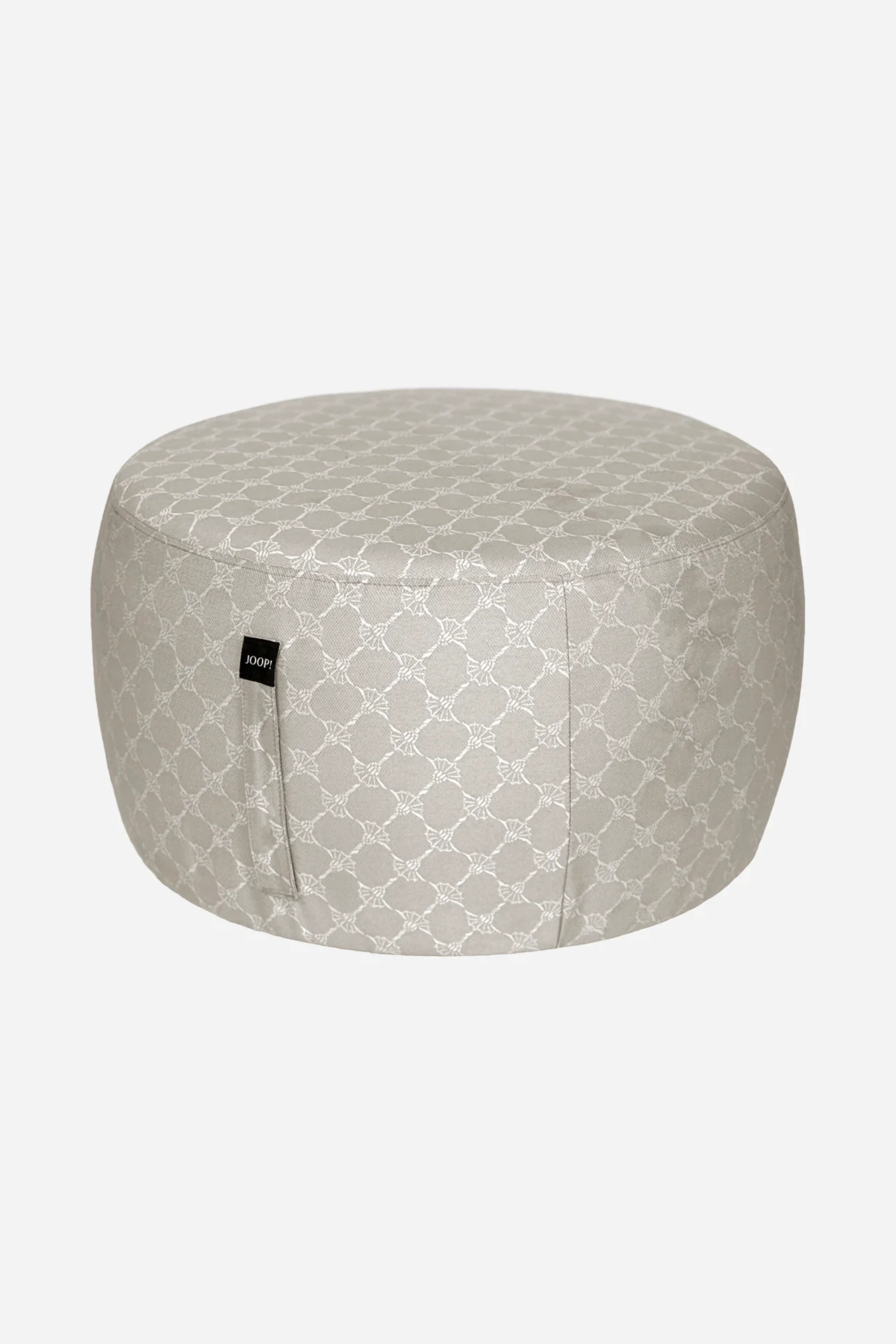 Pouf JOOP! OUTDOOR CORNFLOWER RELAX in Sand, Ø 70 x 40 cm