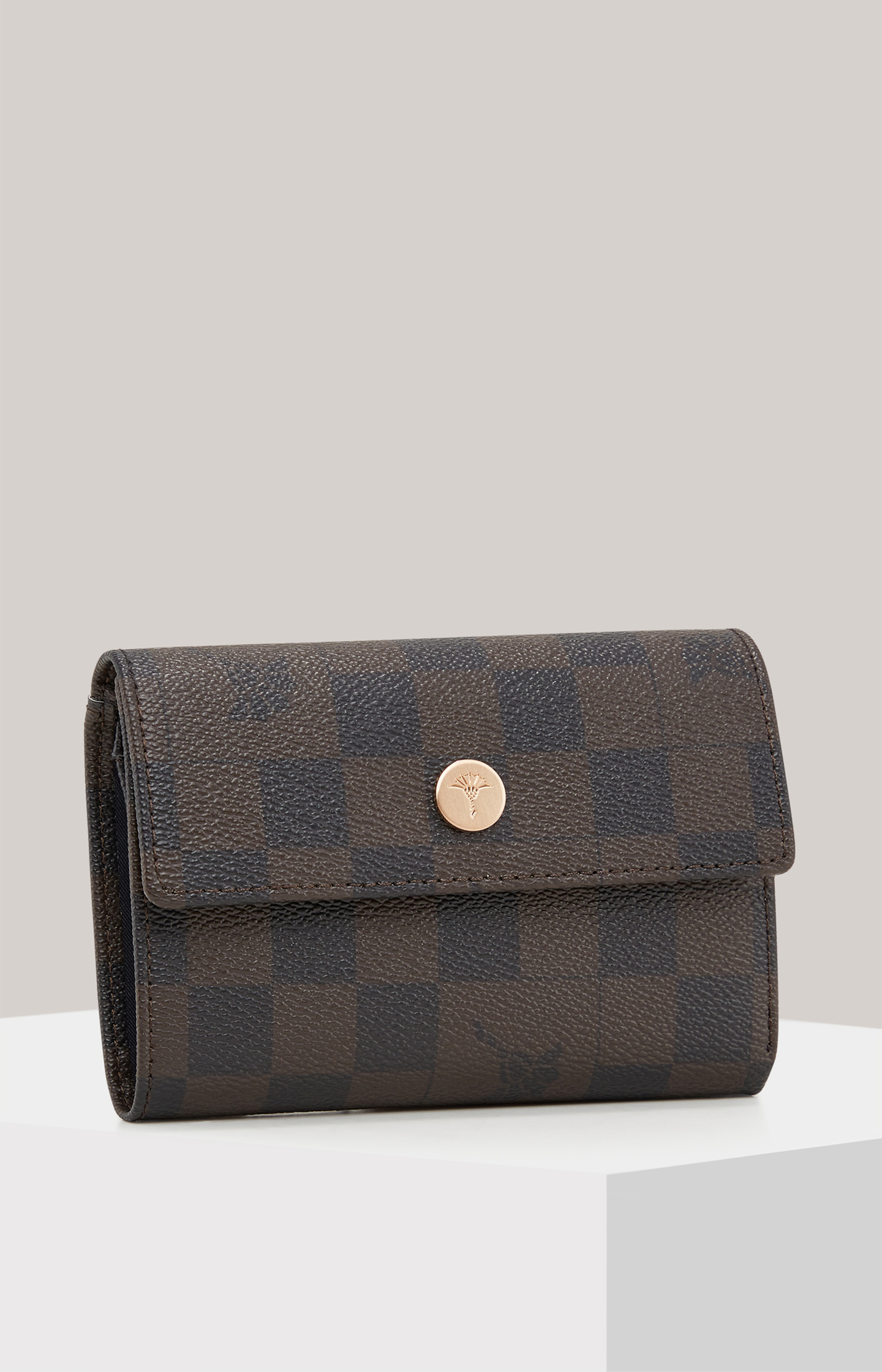 Geldbörse Cortina Piazza Cosma in Dunkelbraun