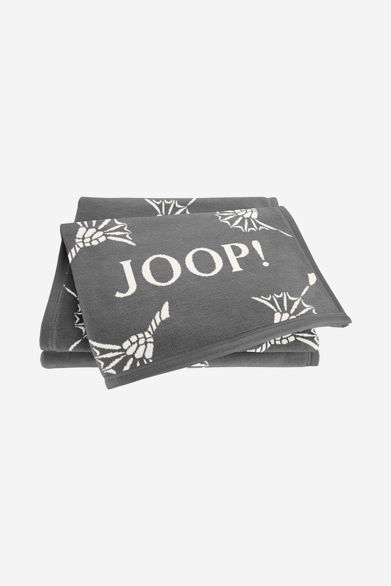 Wohndecke JOOP! FABRICS OUTDOOR CORNFLOWER in Stein, 125 x 170 cm