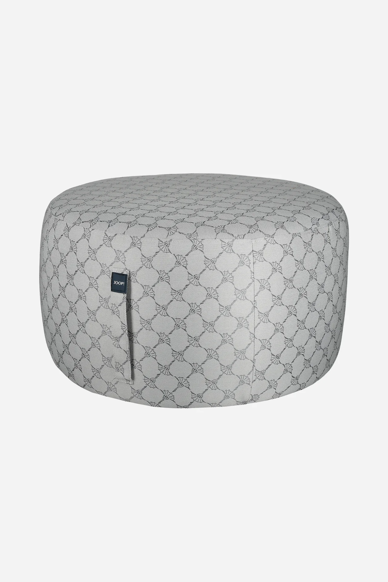 Pouf JOOP! OUTDOOR CORNFLOWER RELAX in Stein, Ø 70 x 40 cm