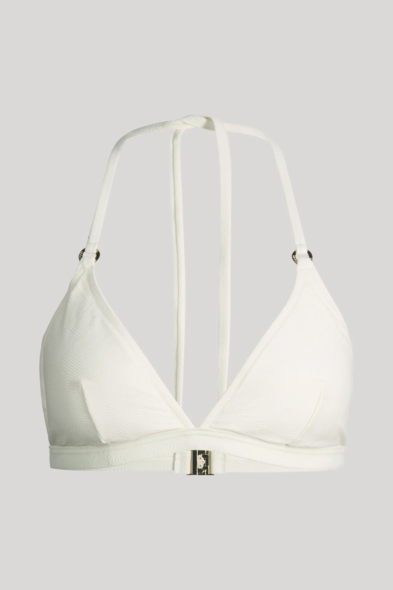 Off-white triangle bikini top