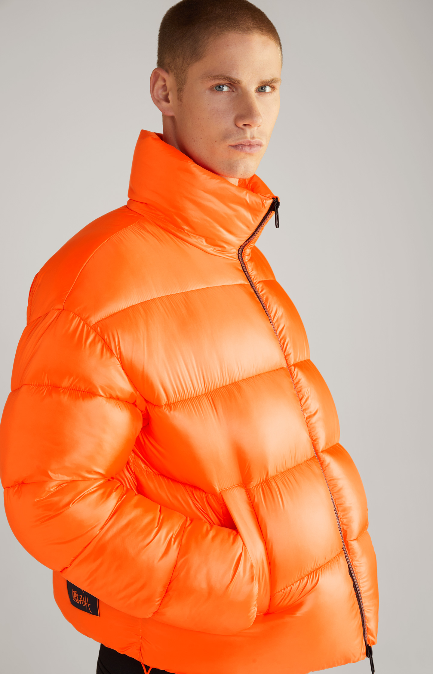 Unisex-Steppjacke in Orange