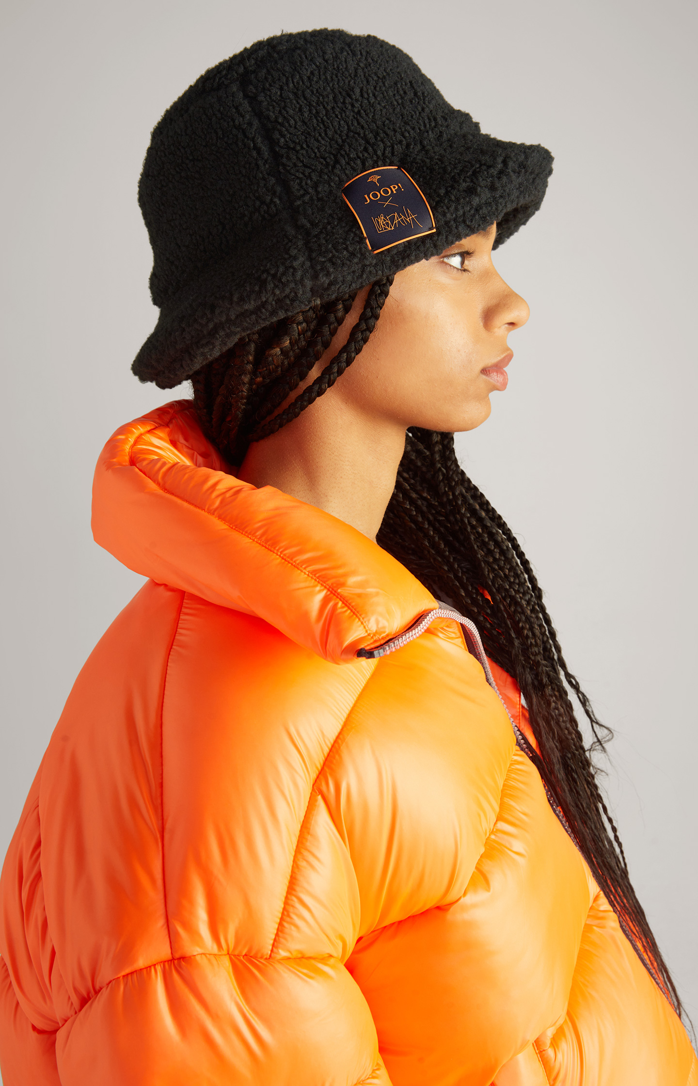 Bucket Hat in Schwarz