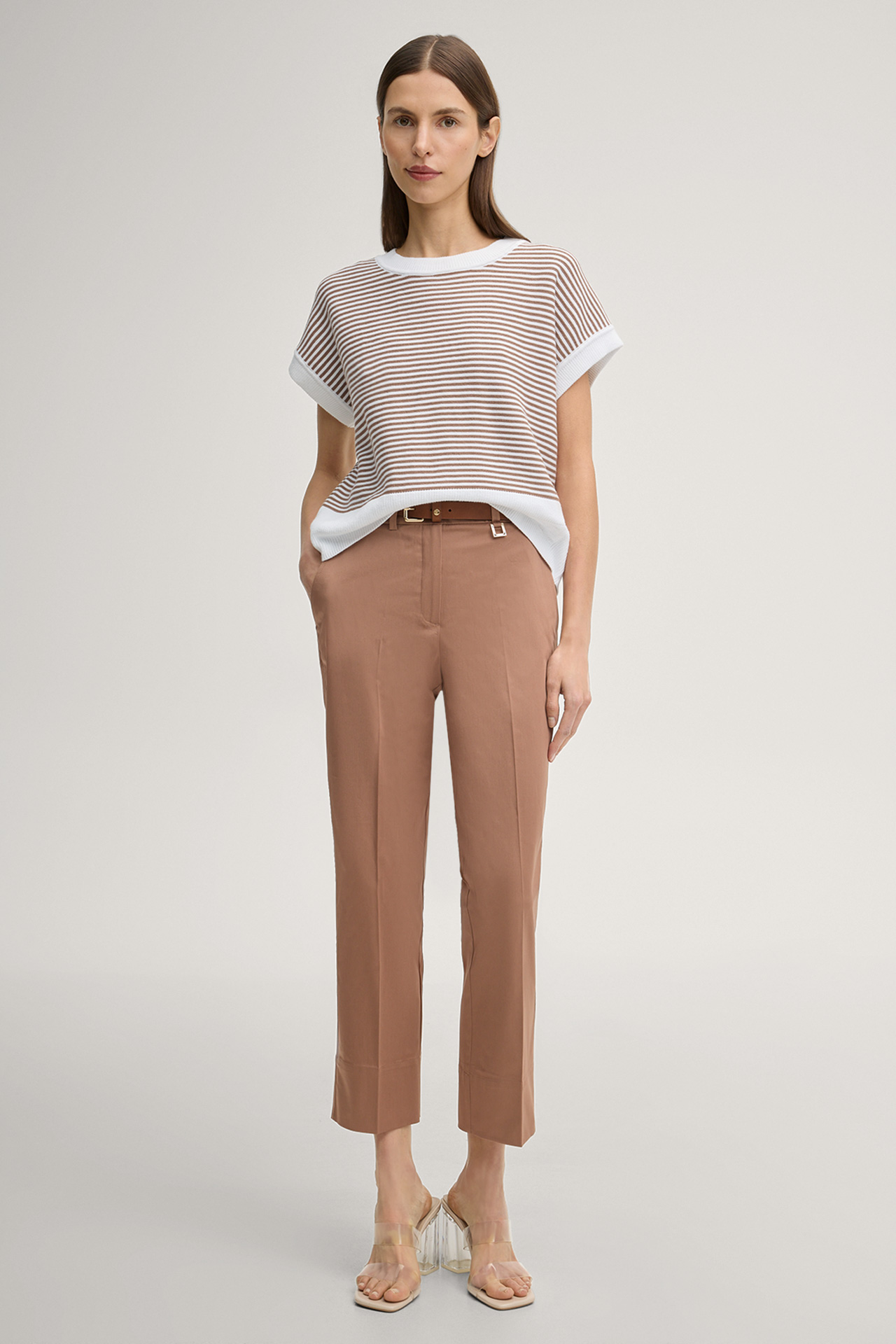 Chino Panna w kolorze jasnobrązowym