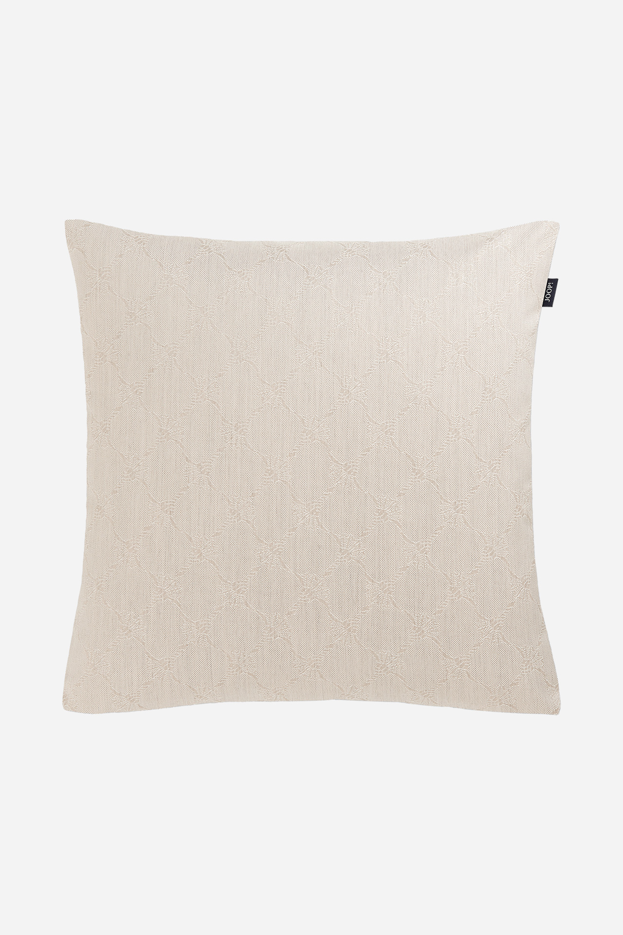 Polsterkissen JOOP! FABRICS OUTDOOR MODEST CORNFLOWER in Natur, 50 x 50 cm