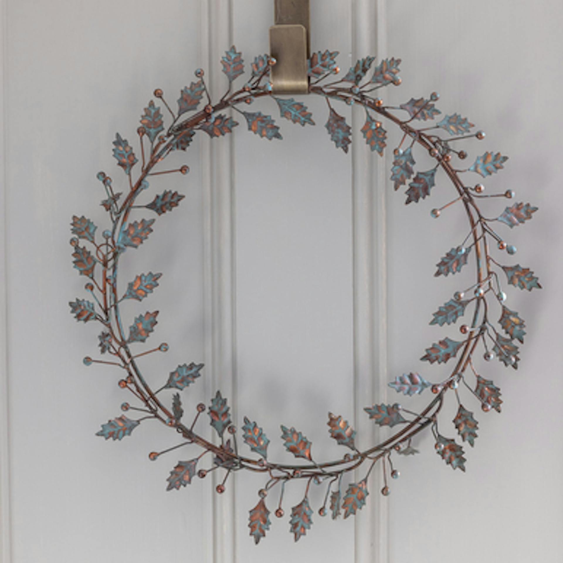 Vintage Holly Wreath