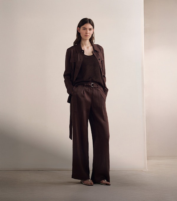 windsor damen kombiset in braun