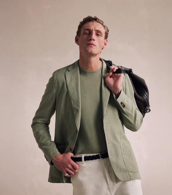 Windsor man in light blue suit