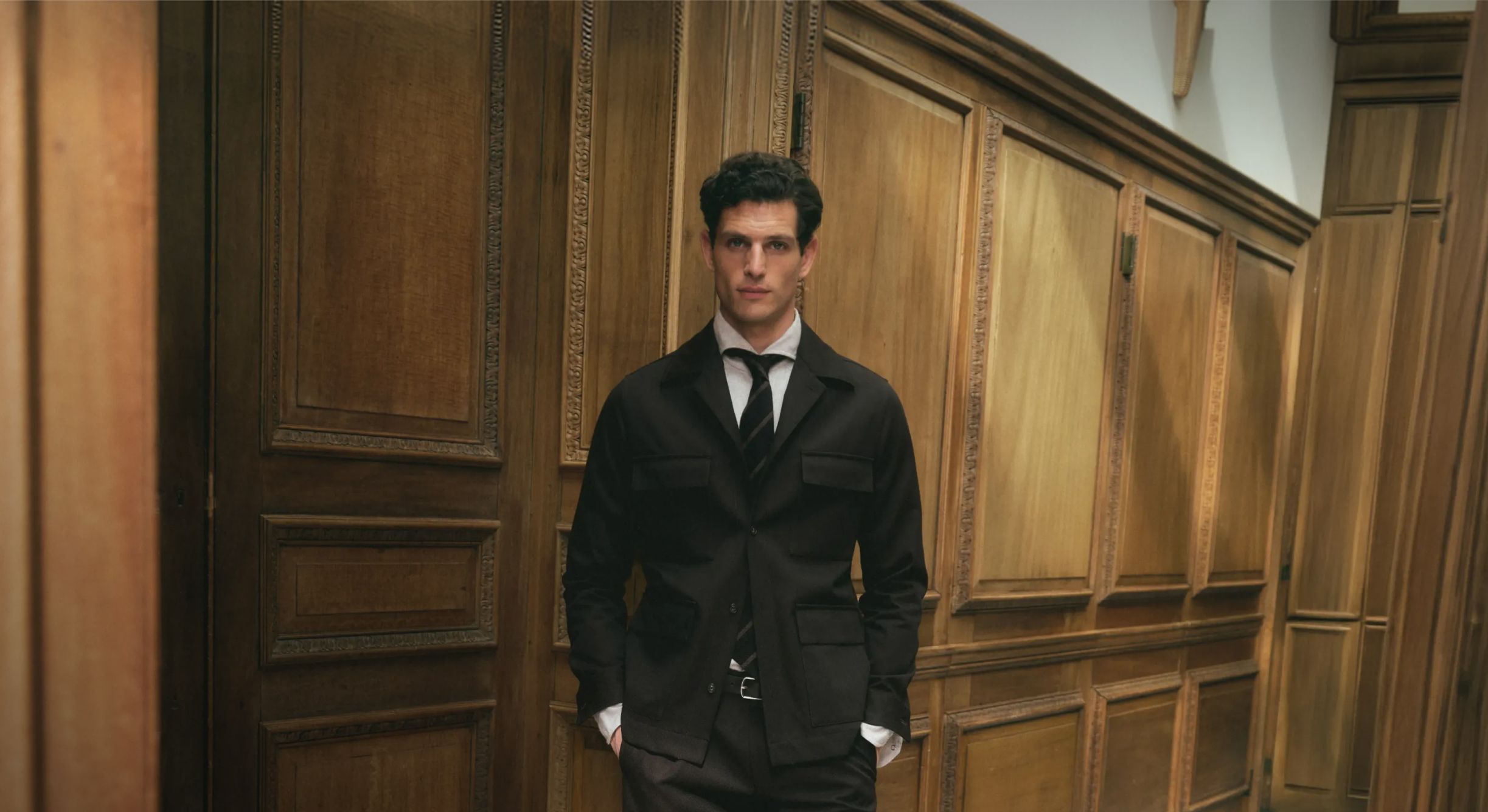 windsor Herren overhsirt und hose in schwarz