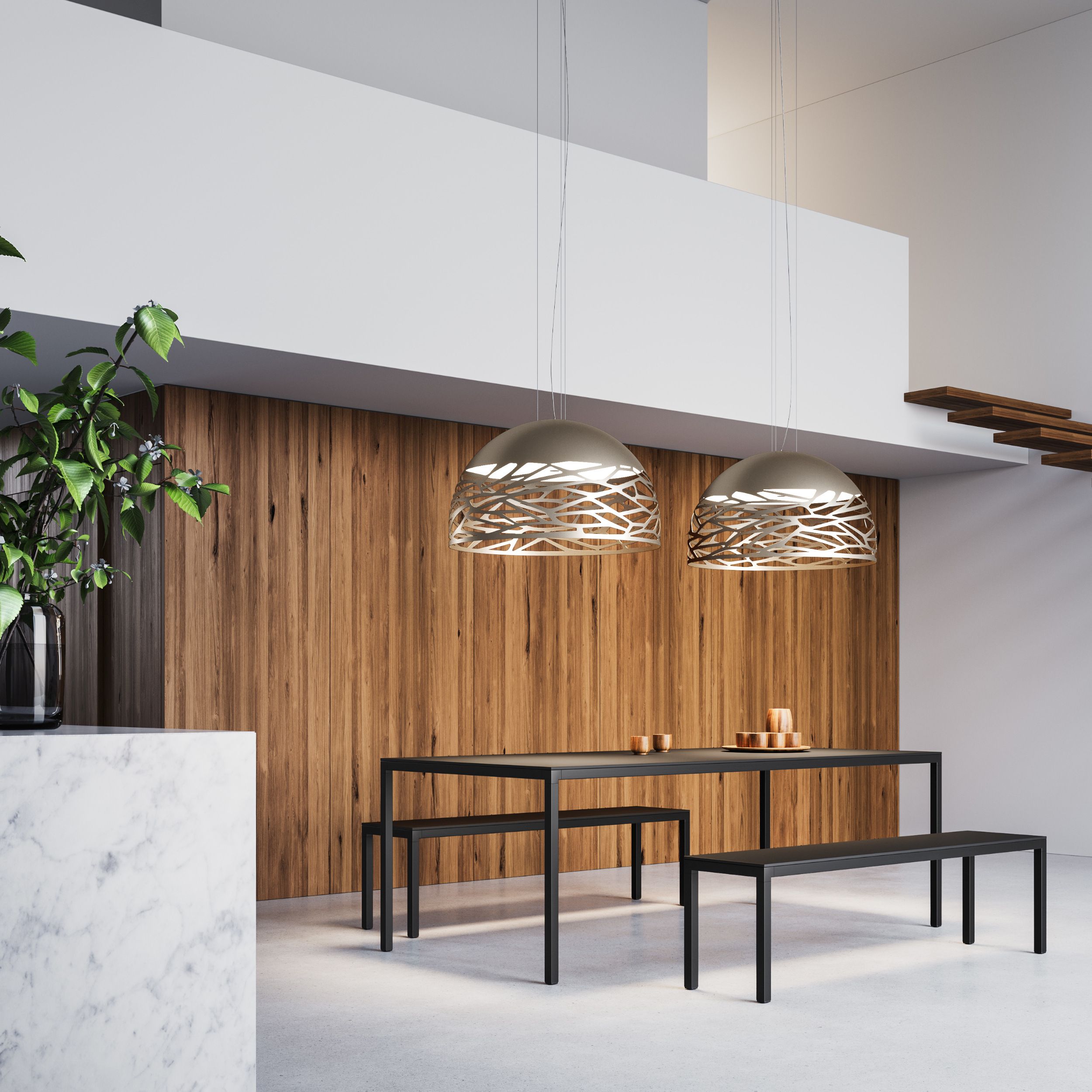 Pendelleuchte Kelly Small Dome 