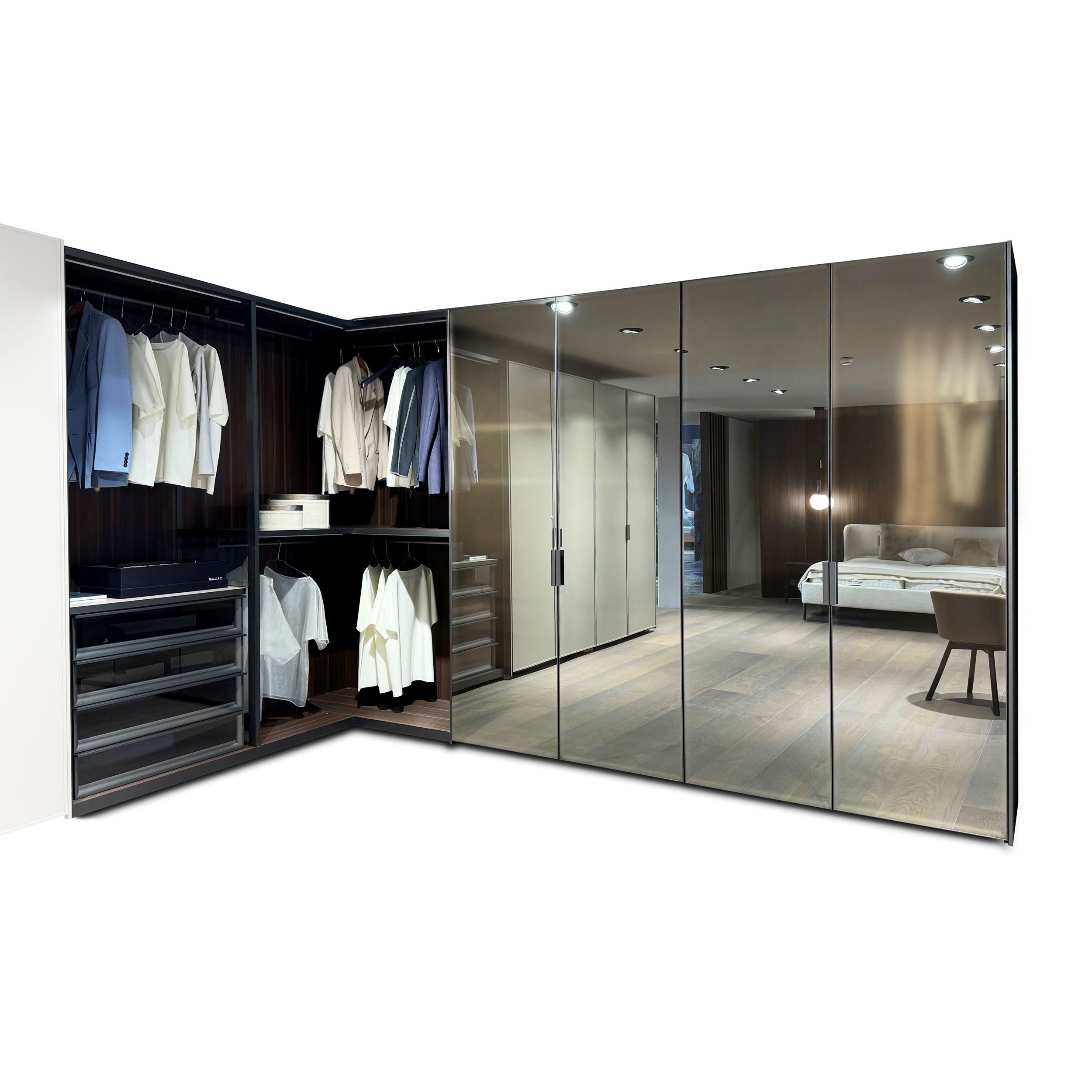 Ankleide (Ecke) Gliss Master