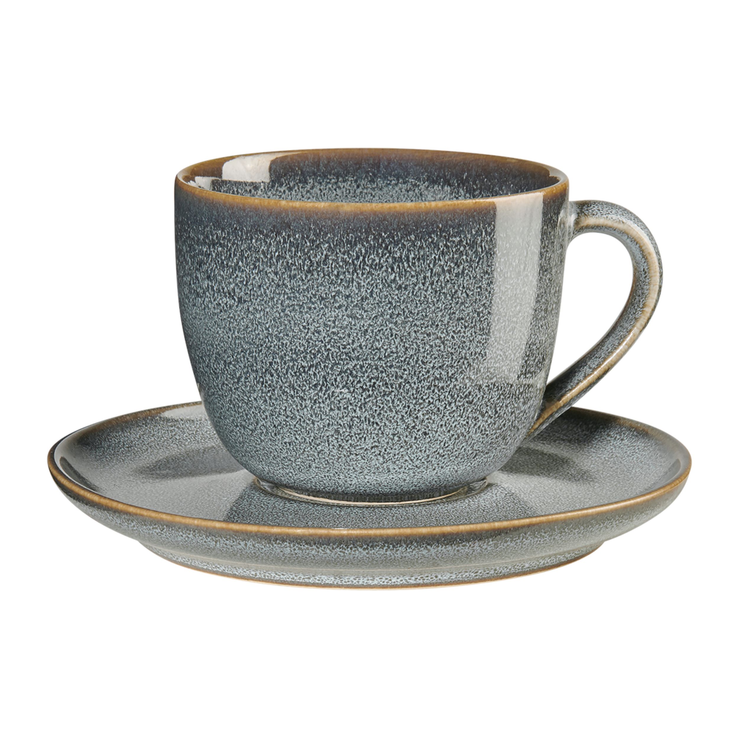 Cappuccinotasse mit Unterteller Saisons