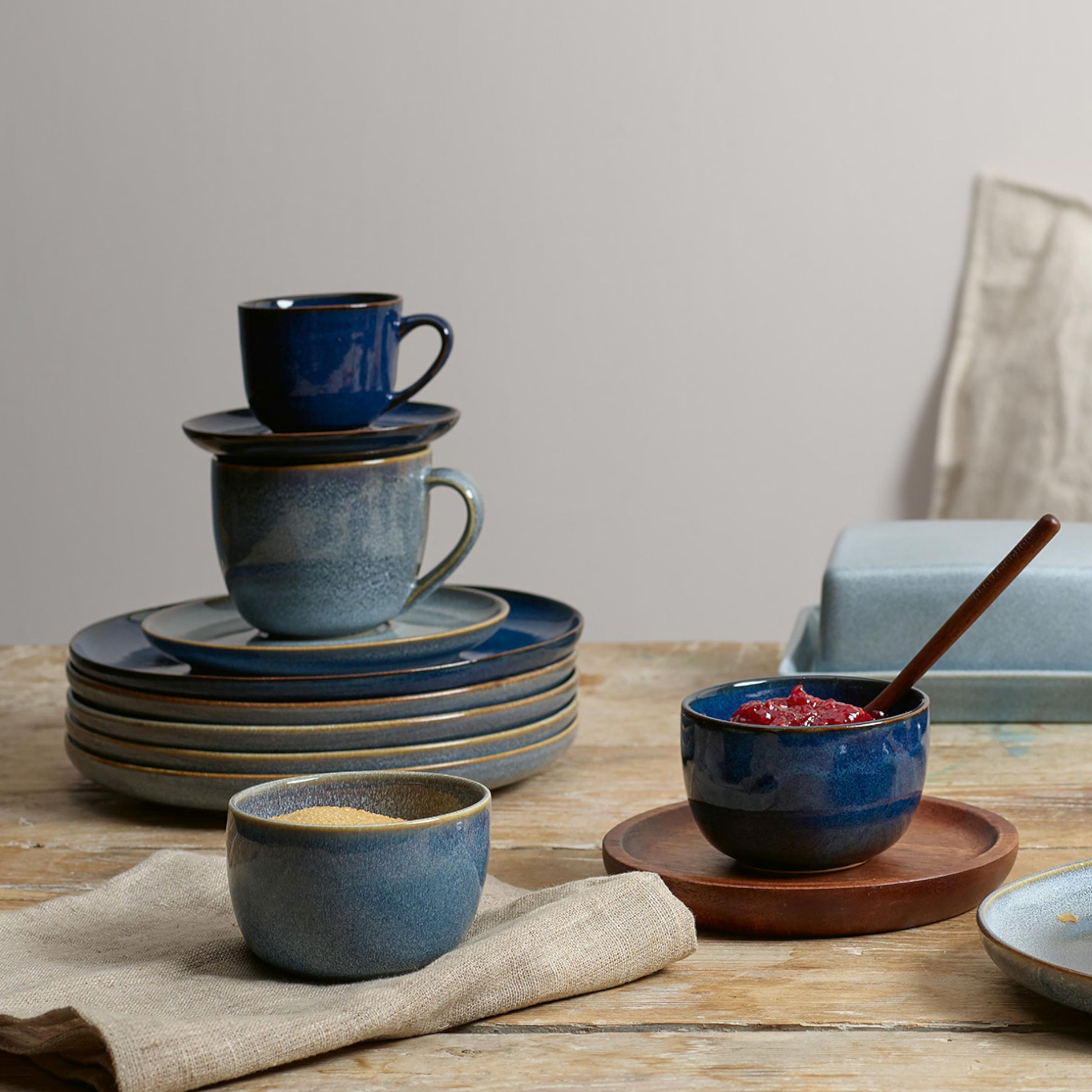 Cappuccinotasse mit Unterteller Saisons