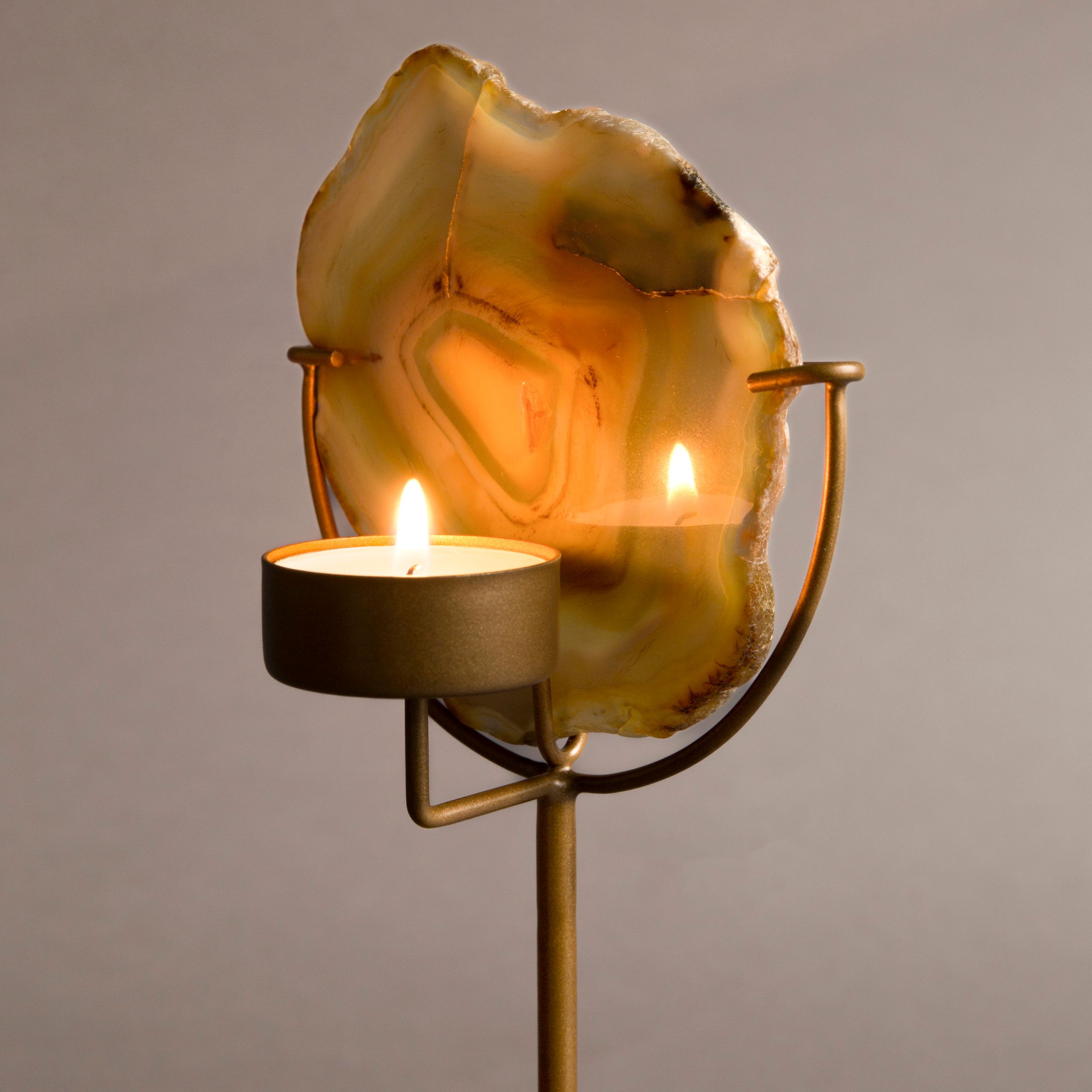 Kerzenhalter Gem Yellow
