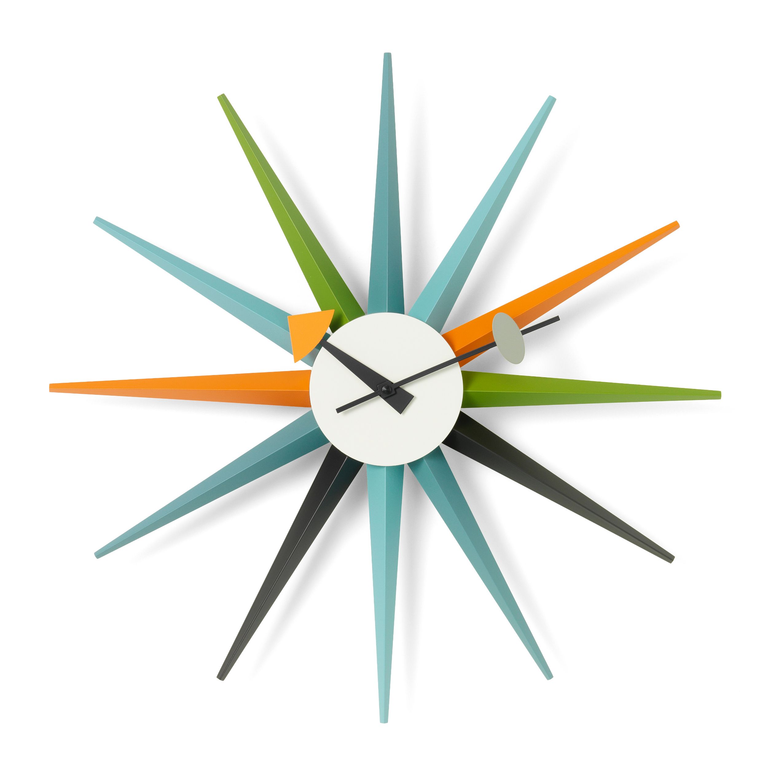 Wanduhr Sunburst Clock