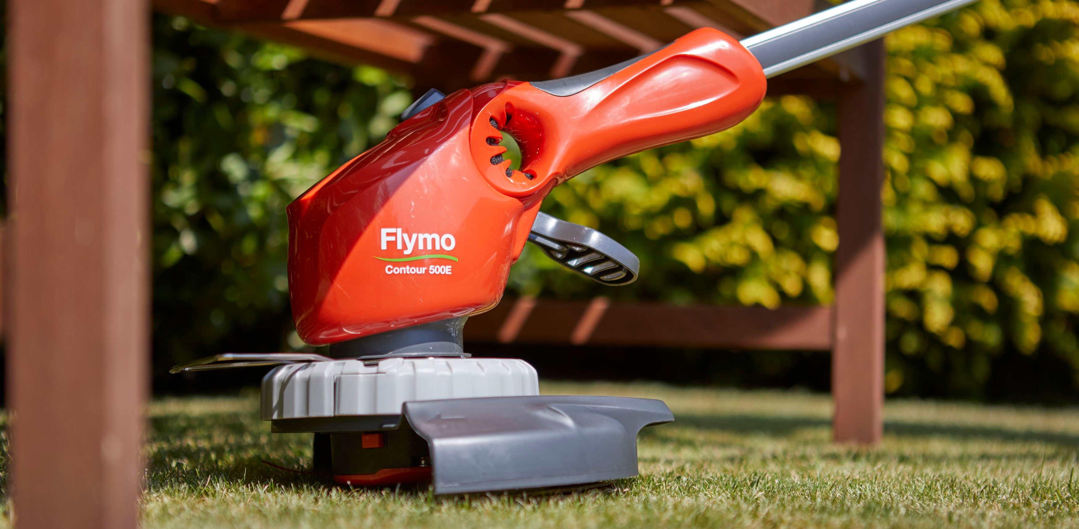 How To Use A Grass Trimmer Flymo Easier By Design