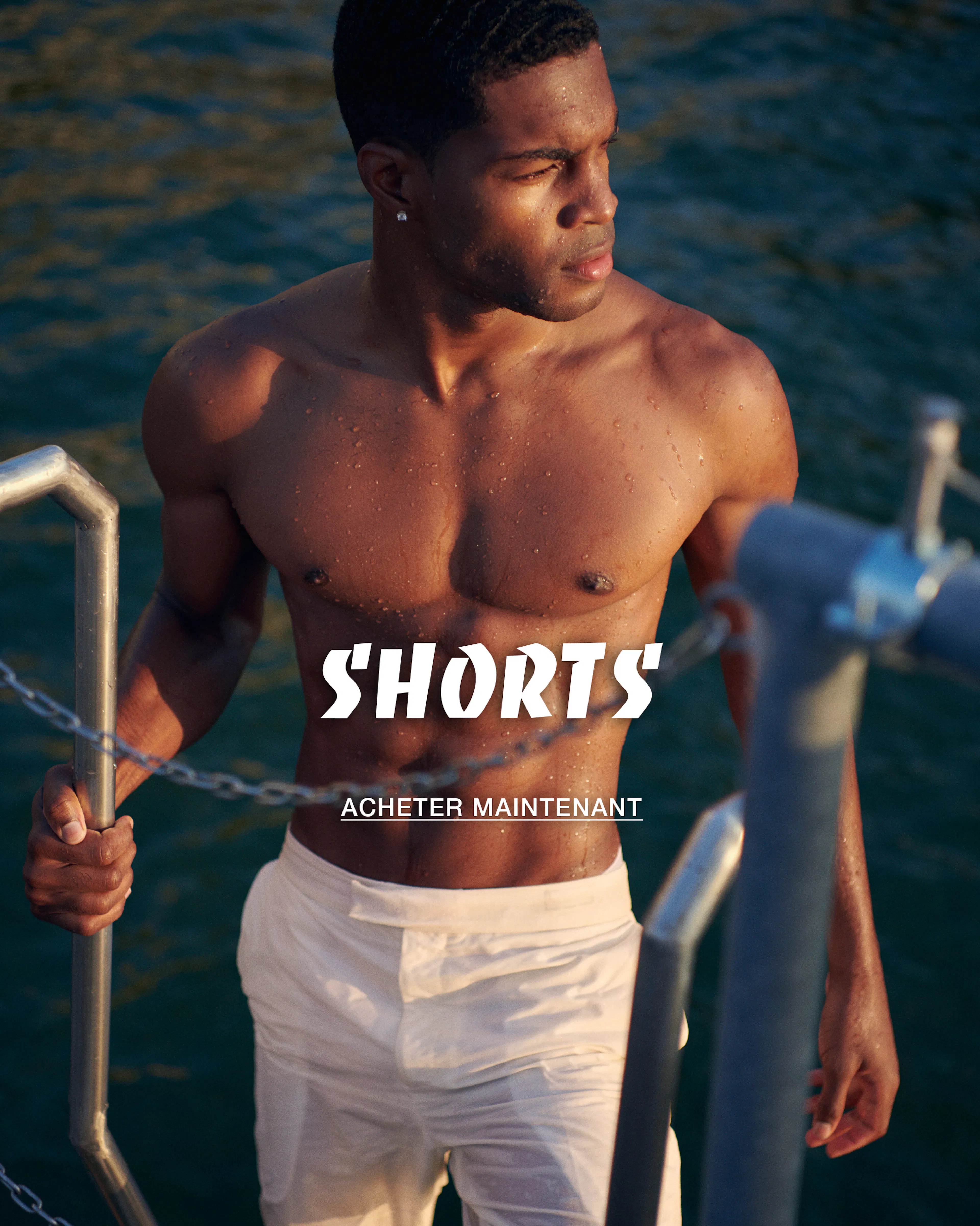shorts blancs