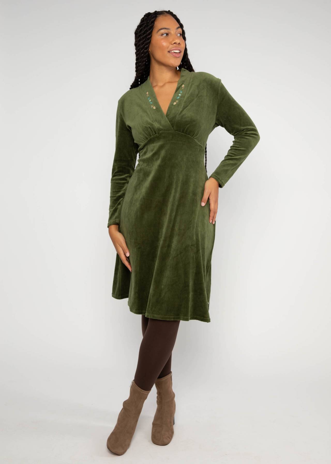 Kleid Velvet Glamour Aura