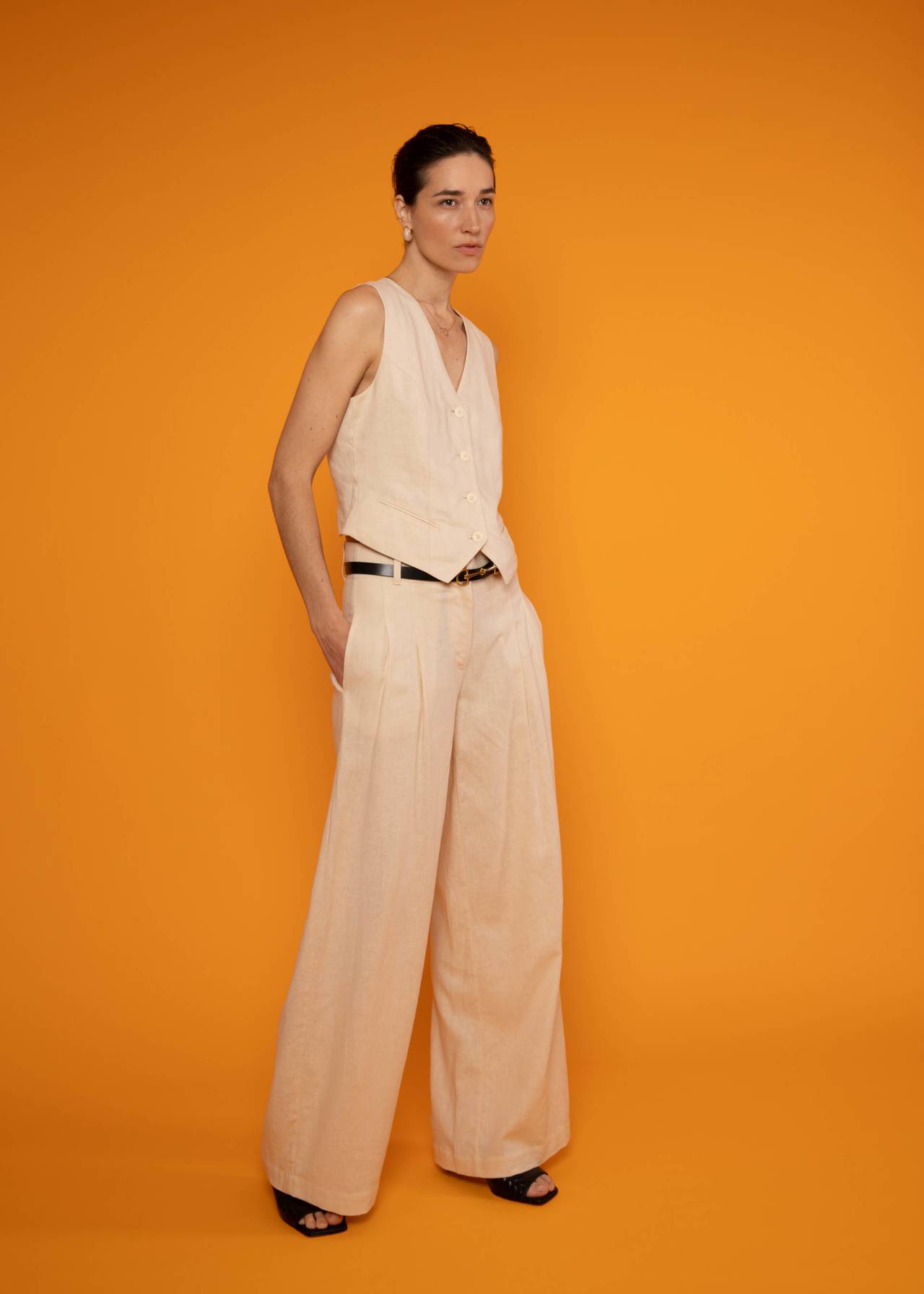 Wide Leg Trousers La légèreté de Marlène