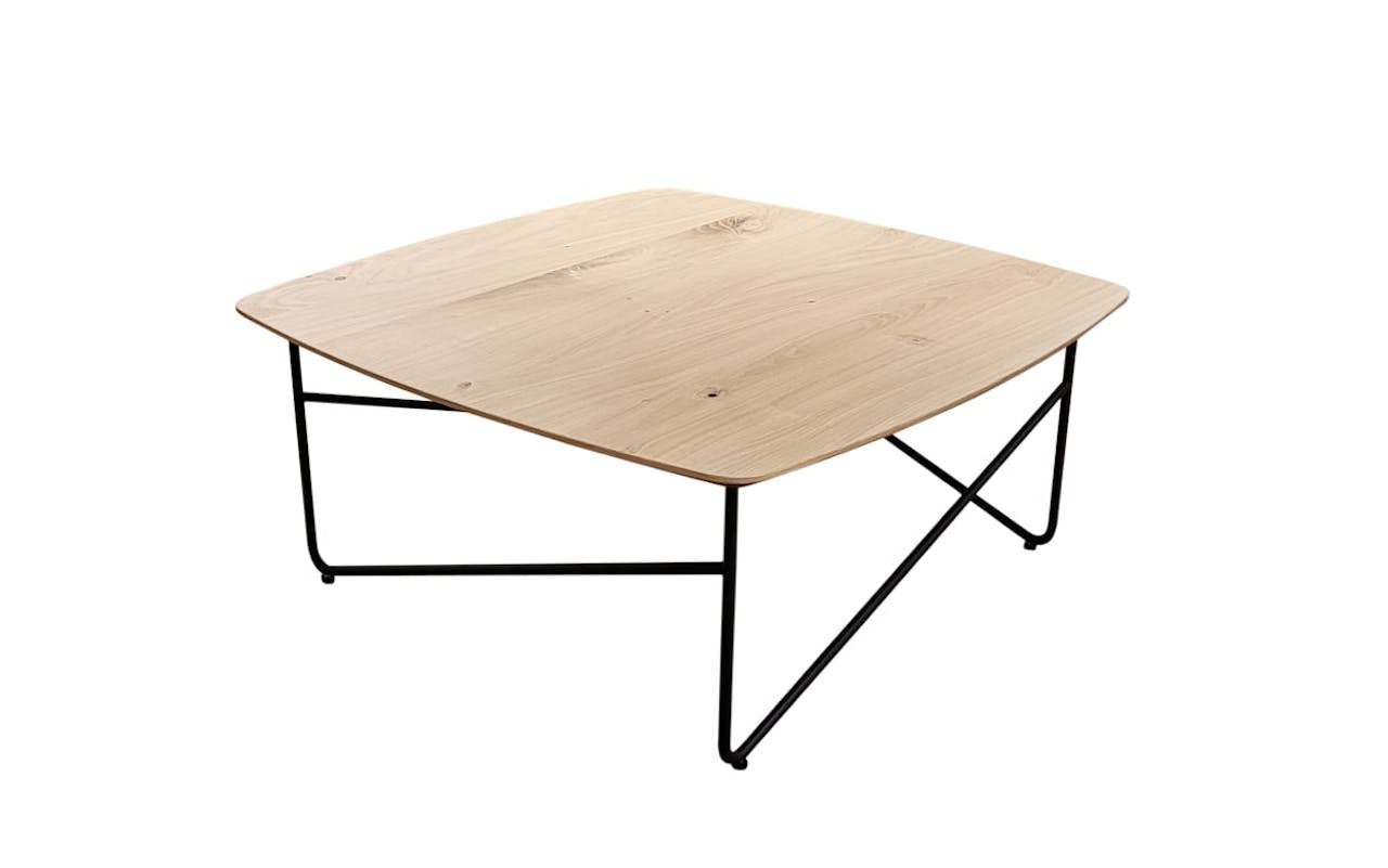 Couchtisch Solo, Wildeiche hell geölt