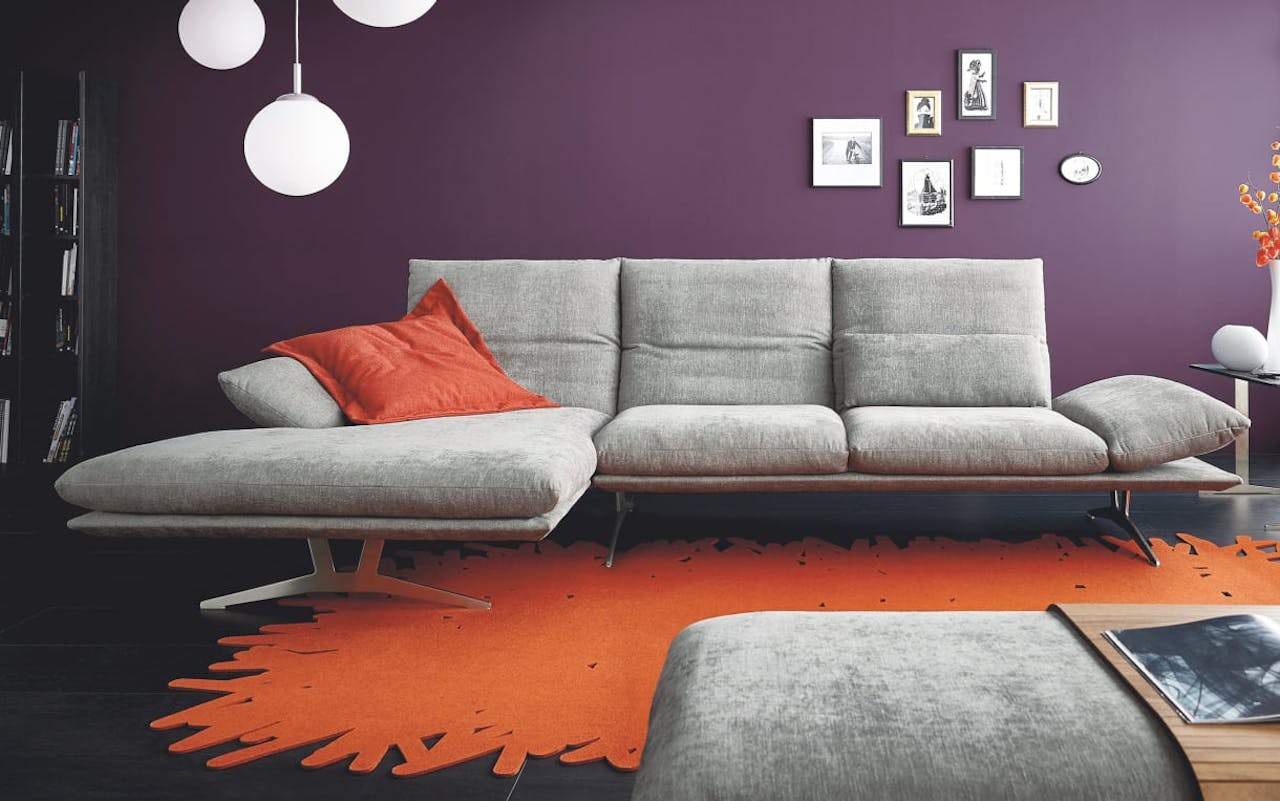Wohnlandschaft Francis in grau