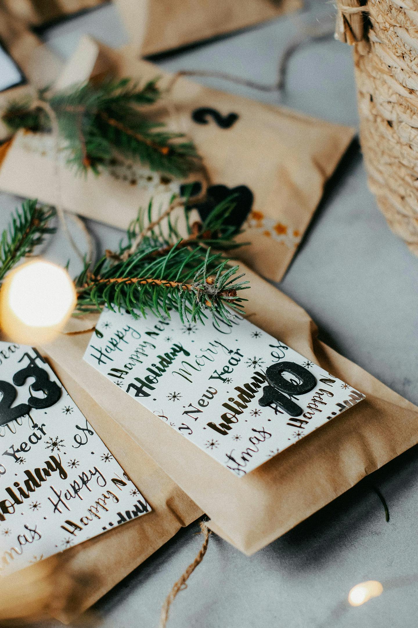 DIY Adventskalender füllen