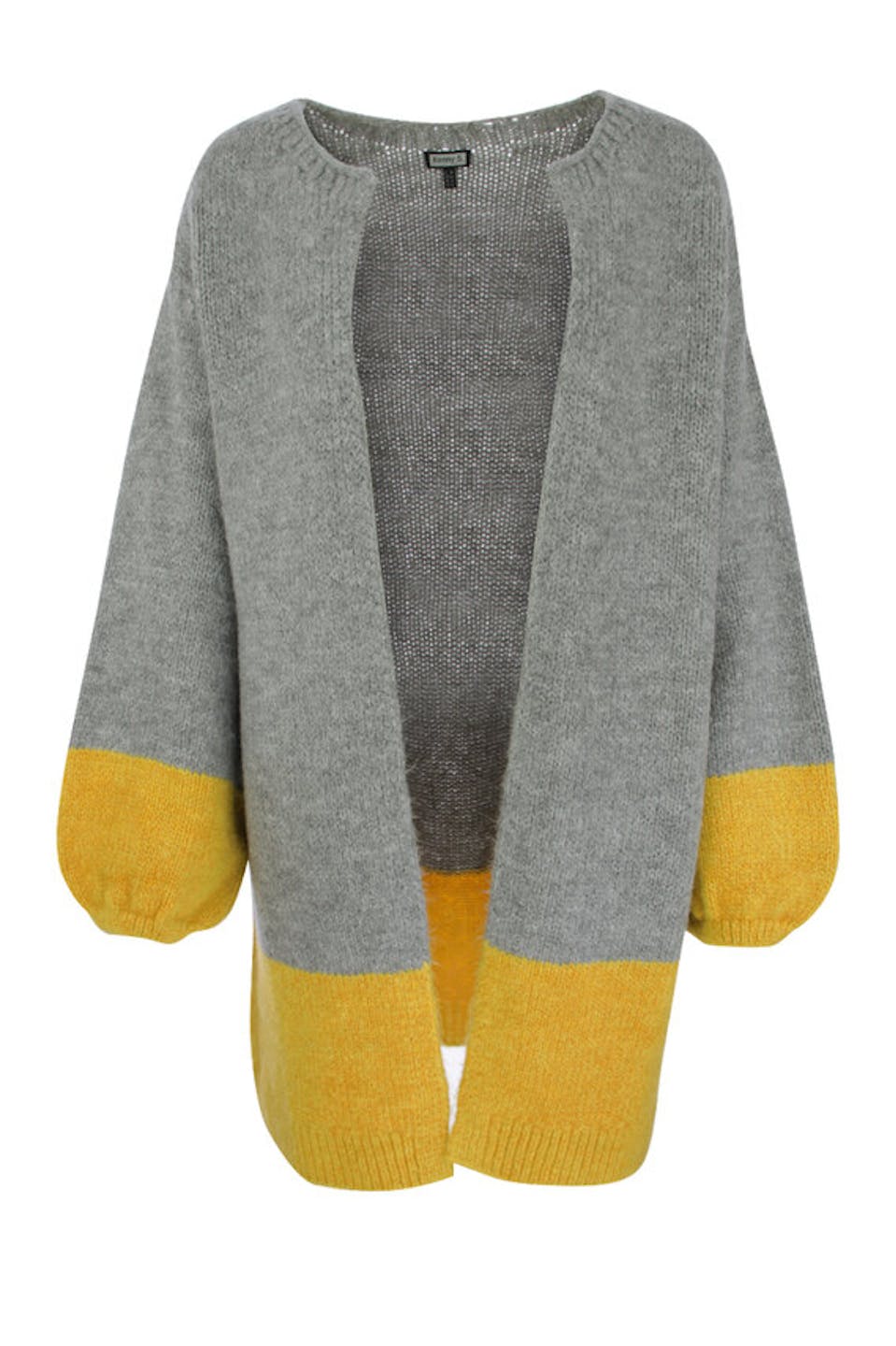 Colourblock Strickjacke