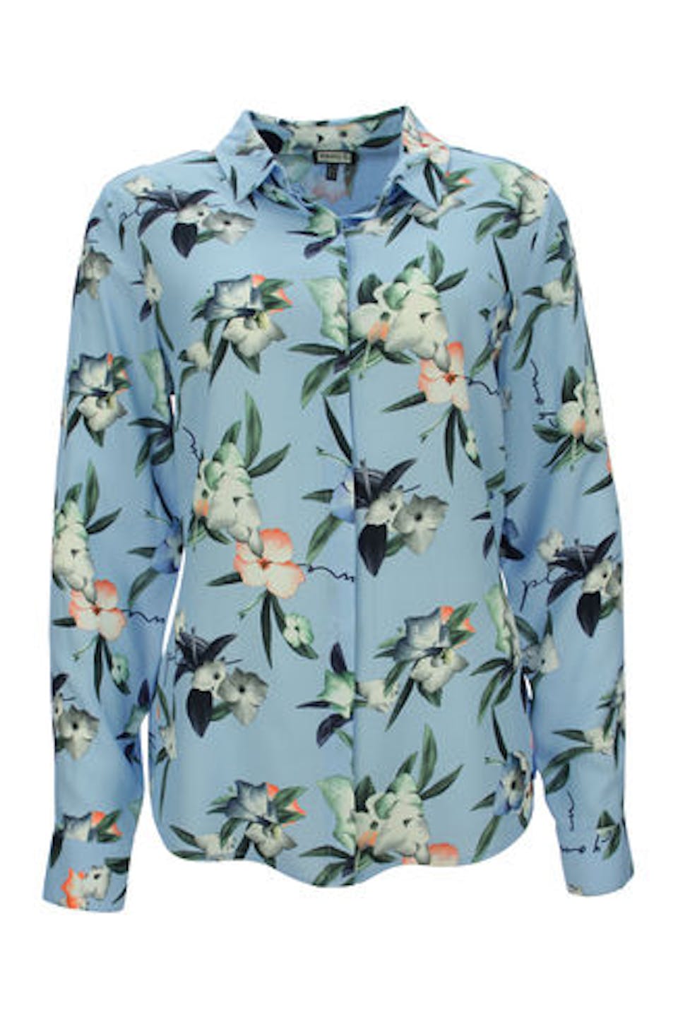 Blumenprint Bluse