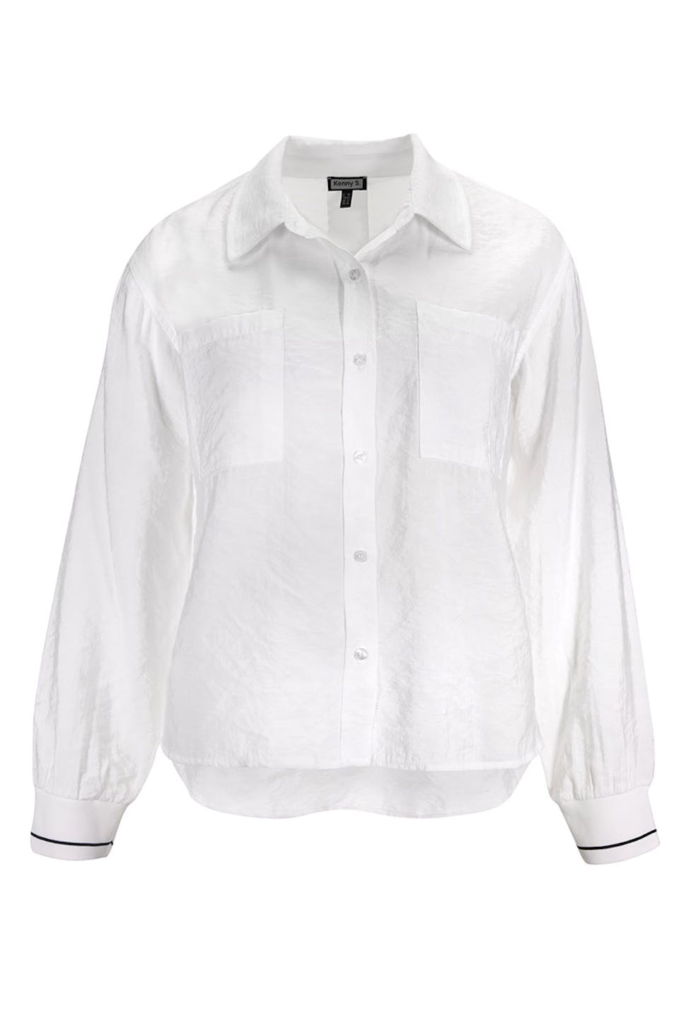 Bluse mit Bündchen