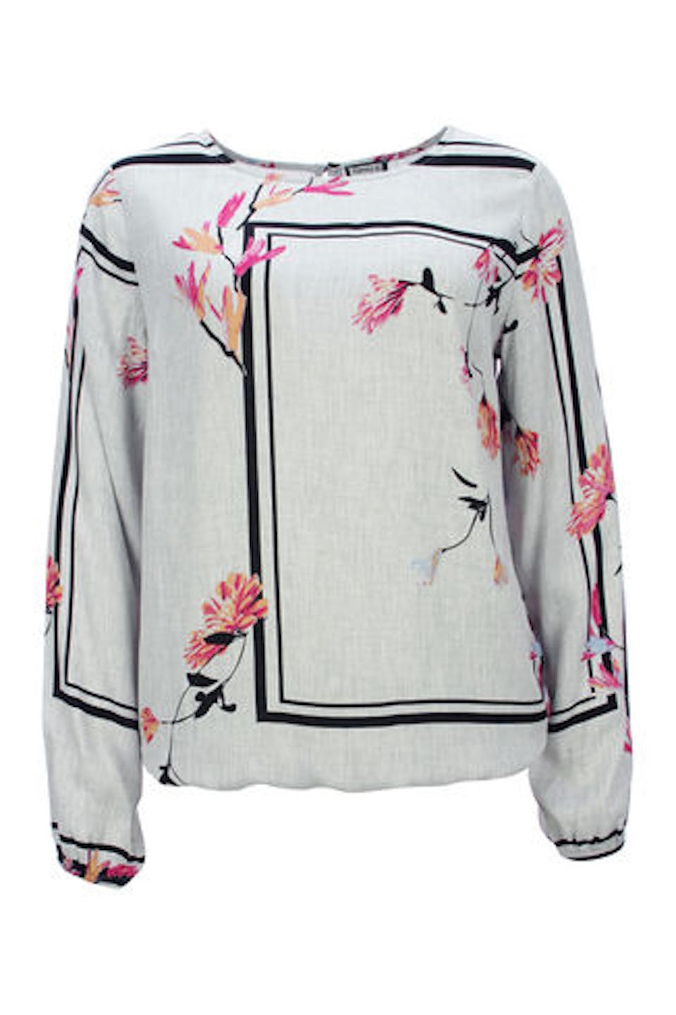 Karobluse mit Blumen