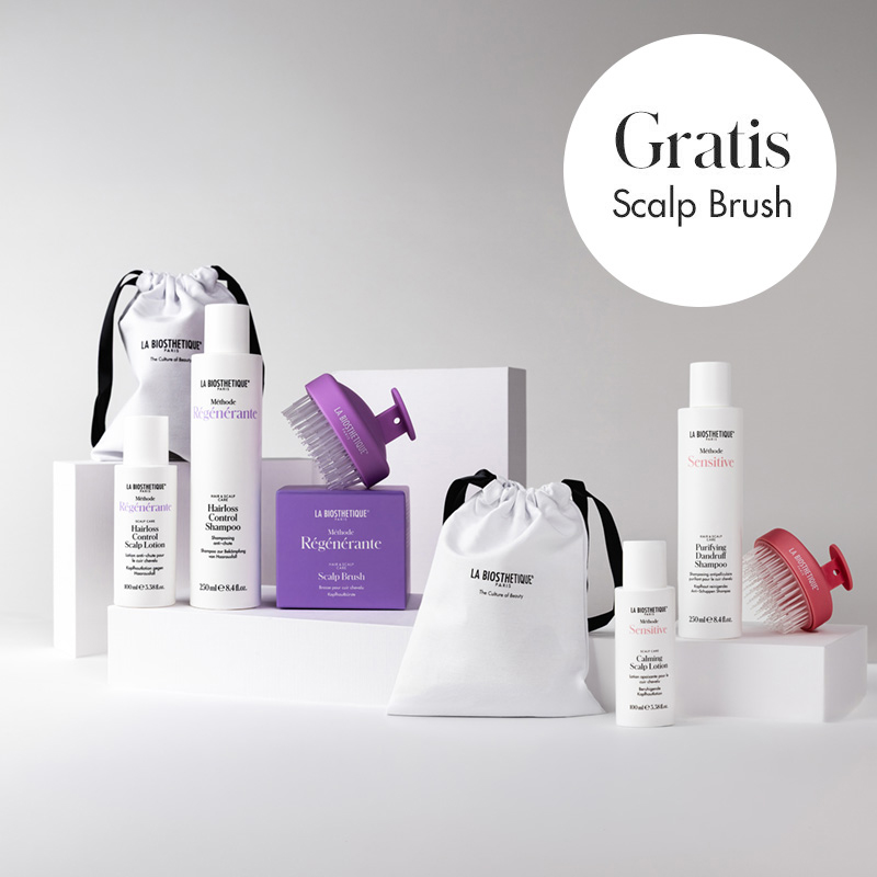 Hairloss Control und Anti-Dandruff Set mit gratis Scalp Brush Störer