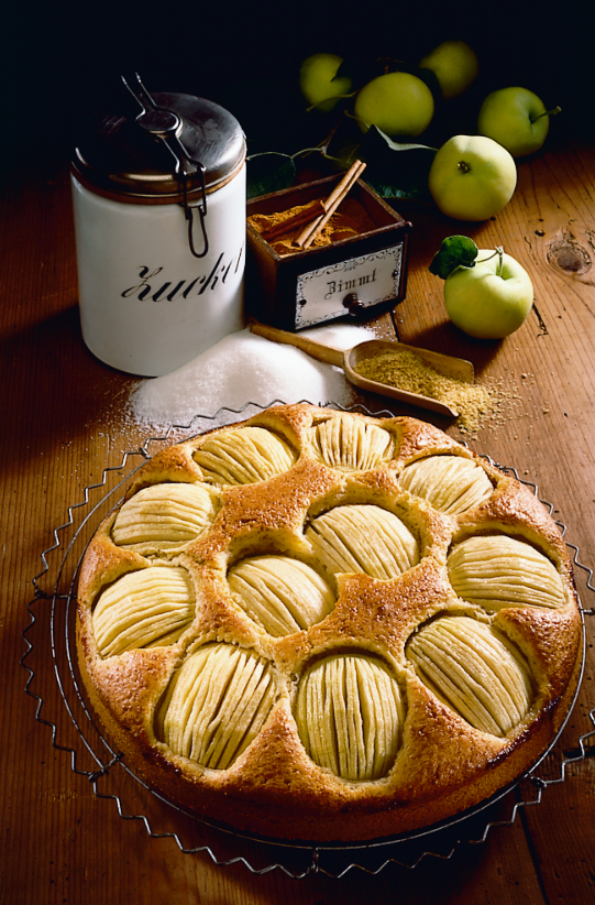 Rezept: Großmutter´s Apfelkuchen mit Weizenkeimen