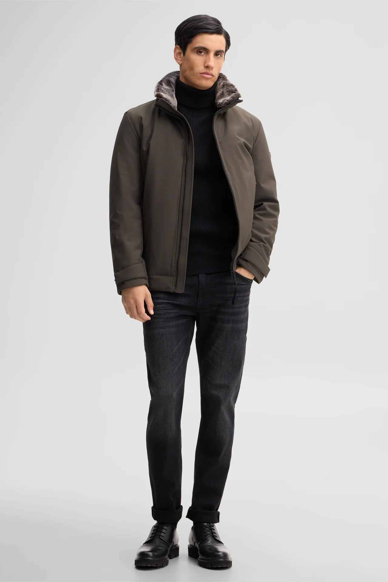 Veste imperméable Lucca, olive